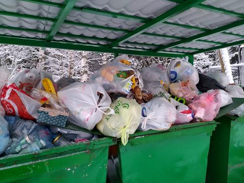 В новогодние праздники объем отходов в Московском регионе вырос на 15%