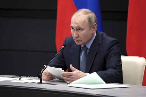 Путин сообщил о дефиците бюджета