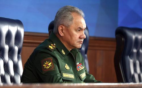 Министр обороны РФ Сергей Шойгу провел совещание по вопросам увеличения армии до 1,5 млн человек