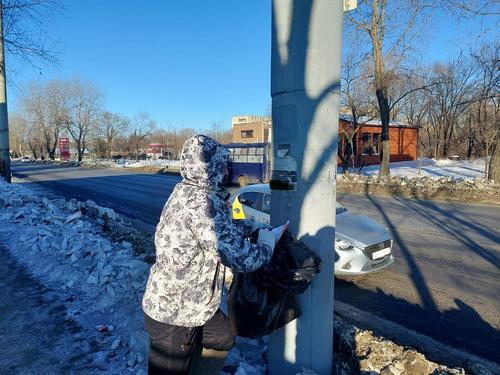 В Хабаровске борются с незаконной рекламой