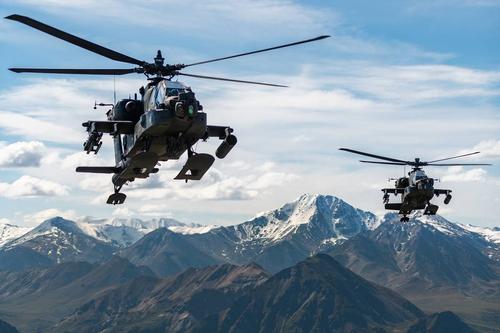 На Аляске разбился американский военный вертолёт «Апач»