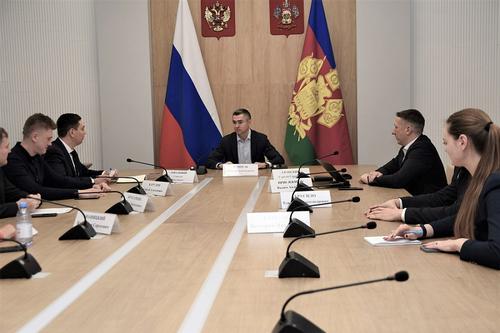 Вице-губернатор Кубани Александр Руппель встретился с руководством IT-компаний