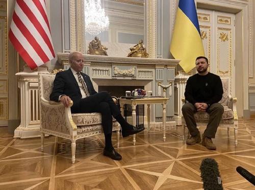 Зеленский заявил, что у Вашингтона и Киева «общее видение дальнейшего развития событий»