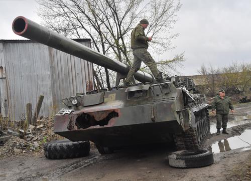 Российские артиллеристы ликвидировали терроризировавших Новую Каховку украинских военных