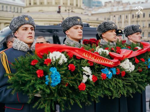 В Петербурге прошли памятные мероприятия в День защитника Отечества