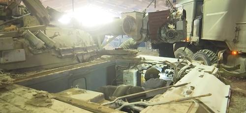В группировке ВС РФ «Запад» налажен быстрый ремонт военной техники, получившей повреждения в бою  
