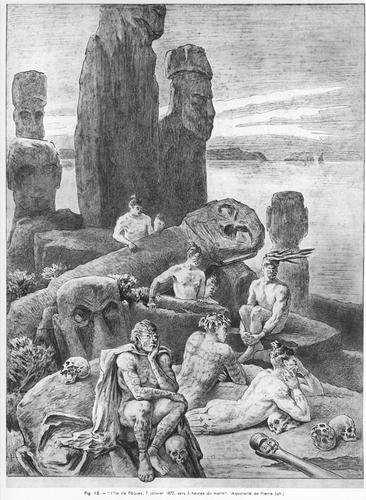 Неизвестная статуя ранних людей Рапа-Нуи обнаружена на острове Пасхи