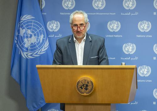 Официальный представитель генсека ООН Дюжаррик отказался комментировать атаку диверсантов в Брянской области
