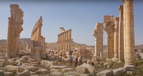 Петербургские реставраторы в апреле покажут проект восстановления Триумфальной арки в Сирии