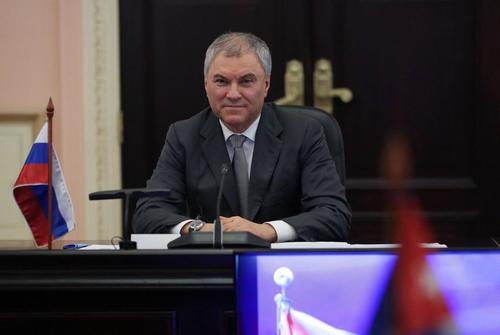 Володин считает, что ордер МУС на арест Путина свидетельствует об «истерике Запада»