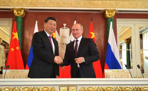 Ушаков: встреча Путина и Си Цзиньпина заставила западные страны нервничать 