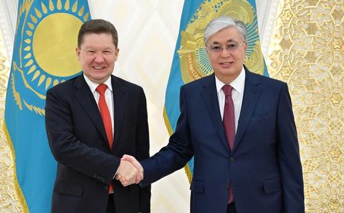 Глава «Газпрома» Миллер и президент Казахстана Токаев провели встречу в Астане