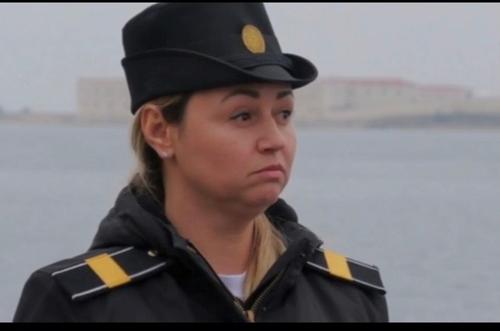 Главная старшина Татьяна Целуйко обнаружила и уничтожила украинский дрон в бухте Севастополя