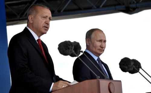 Эрдоган допустил визит Путина в Турцию 27 апреля