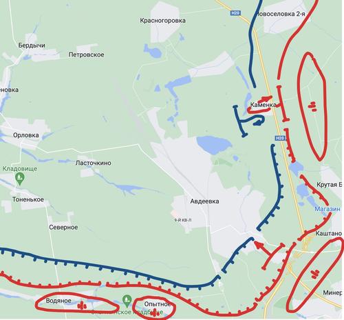 Армия РФ усилила натиск на Авдеевском участке фронта