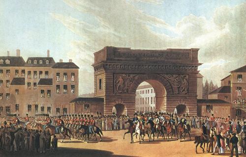 31 марта 1814 года  российские войска вошли в Париж