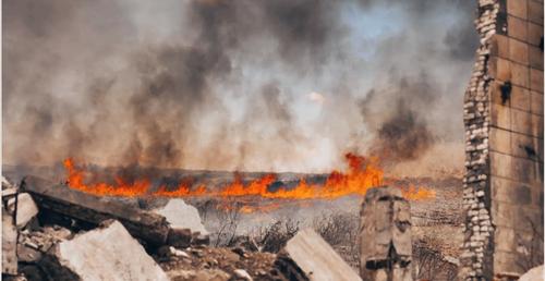 Тактика выжженной земли боевиками ВСУ – подрывы домов в Артёмовске