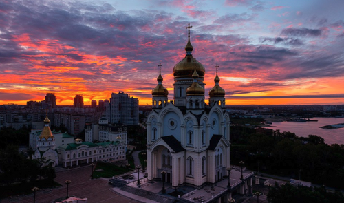 В Хабаровске встретили Пасху