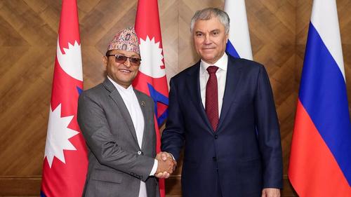 Володин заявил о необходимости развивать отношения с Непалом