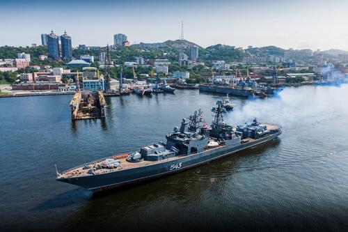 Американский Military Watch назвал фрегат «Маршал Шапошников» с гиперзвуковыми «Цирконами» самым опасным боевым кораблем России