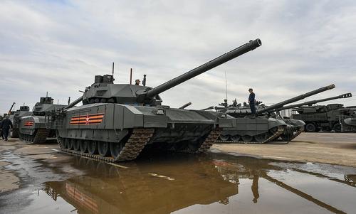 РИА Новости: российские войска начали применять танки «Армата» в зоне спецоперации