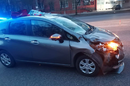 В Хабаровске Nissan насмерть сбил горожанина на пешеходном переходе