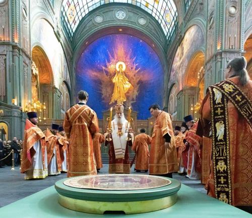 В Главном храме ВС РФ прошел Праздничный молебен в честь 78-ой годовщины Победы
