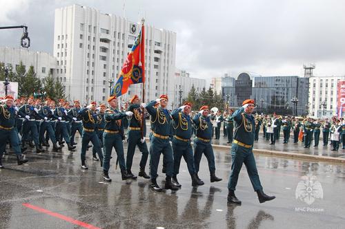 В Хабаровске встретили День Победы