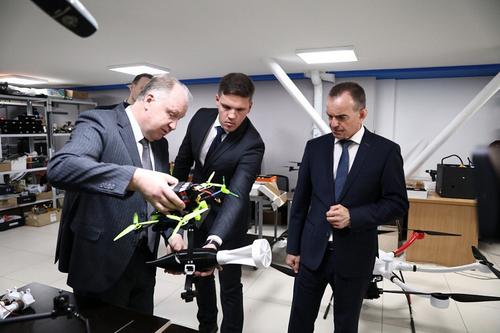 Губернатор Кубани встретился с учредителем научно-производственного предприятия
