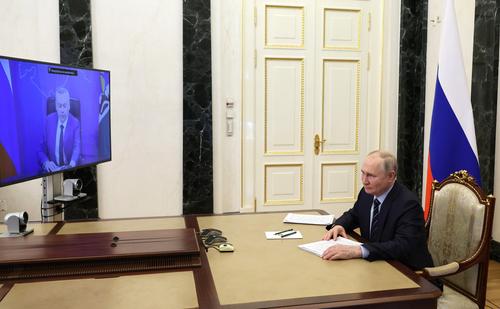 Владимир Путин провёл встречу с губернатором Новосибирской области Андреем Травниковым