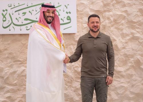 Зеленский познакомил наследного принца Саудовской Аравии с украинской «формулой мира» и пригласил его в Киев