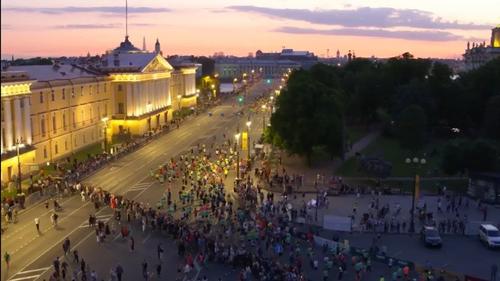 Ради марафона «Белые ночи» в Петербурге перекроют четыре района