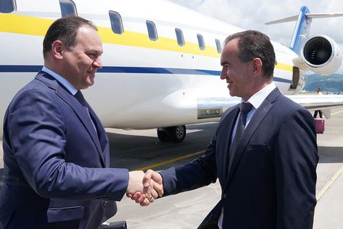 Губернатор Кубани провел рабочую встречу с премьер-министром Республики Беларусь