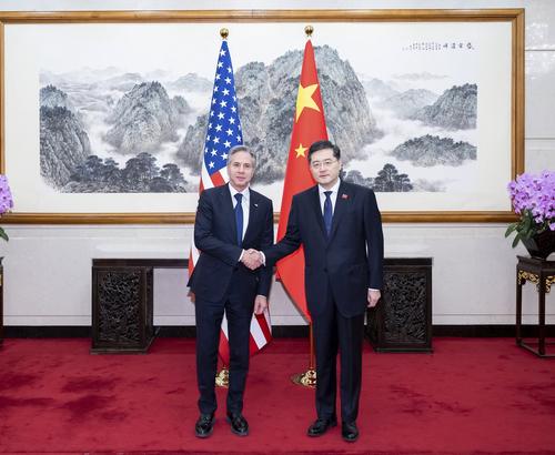 Глава МИД КНР Цинь Ган во время встречи с Блинкеном потребовал от США соблюдения принципа «одного Китая» 