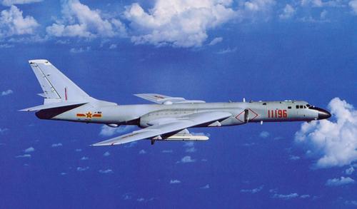 Китайские бомбардировщики совершили полёты вокруг Тайваня