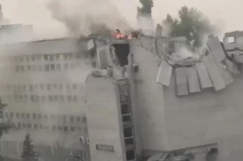 АВИАПРО: Герань частично разрушила здание СБУ во Львове
