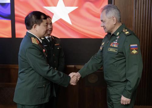  В Москве состоялись переговоры Министра обороны России и заместителя Министра обороны Вьетнама