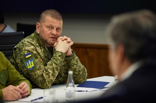 Залужный рассказал главе комитета начштабов ВС США генералу Милли, что на поле боя все «идет по плану»