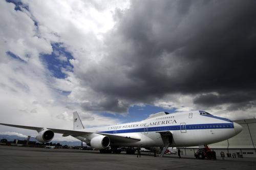 Американский самолет «Судного дня» прибыл из США в Вильнюс перед началом саммита НАТО