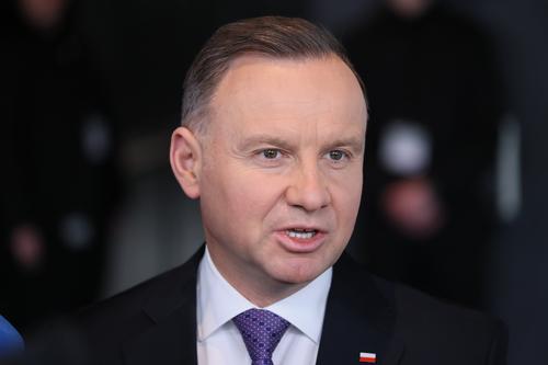 Президент Польши Дуда заявил, что НАТО могут отправить военные силы на Украину после завершения конфликта 