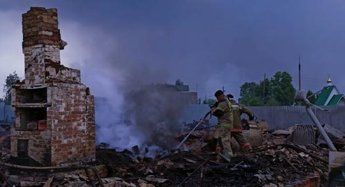 В Свердловской области сгорело третье село