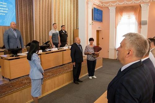 В Хабаровске родным погибшего в СВО бойца вручили его Орден
