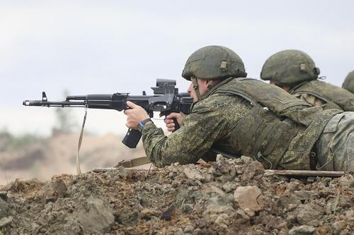 Российские бойцы огнем из миномета уничтожили опорный пункт ВСУ на Артемовском направлении