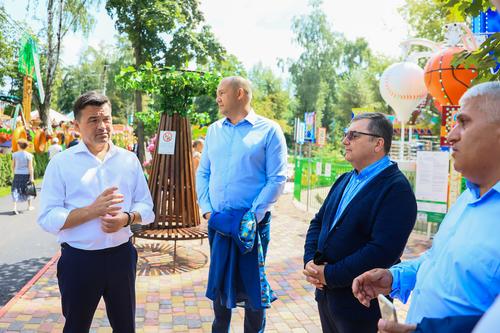 Губернатор Воробьев встретился с предпринимателями, ведущими бизнес в парках Подмосковья 