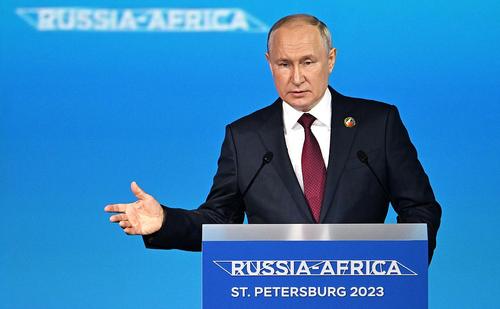 Путин: главы африканских стран проявили политическую волю в стремлении сотрудничать с Российской Федерацией 