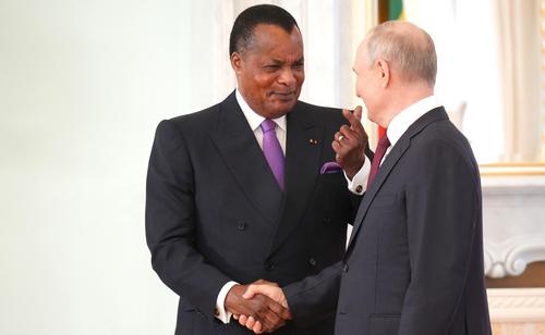 Президент Конго рассказал Путину о больших сложностях, с которыми африканские делегации столкнулись при поездке на саммит в Россию