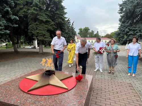 День ветерана отметили в станице Староминской