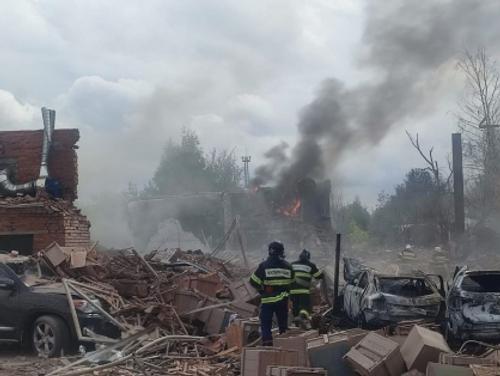 В СКР сообщили, что причиной взрыва на заводе в Сергиевом Посаде не является атака беспилотника