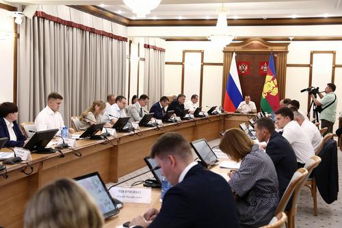 Губернатор Кубани провел совещание регионального проектного комитета