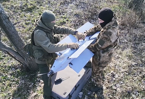 Российский дрон-камикадзе на Артемовском направлении уничтожил блиндаж ВСУ